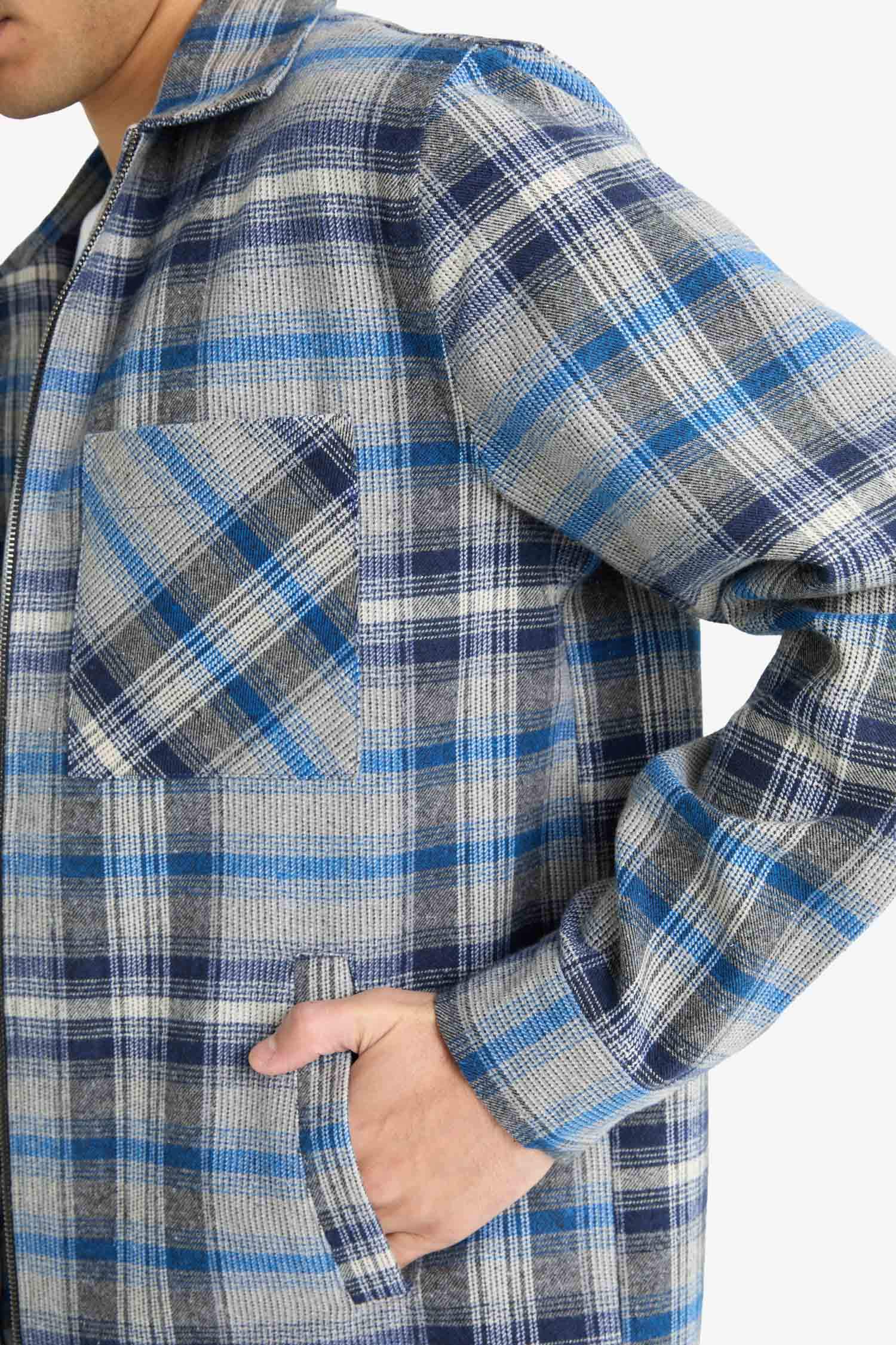 Regular Fit Flannel Long Sleeve Shirt