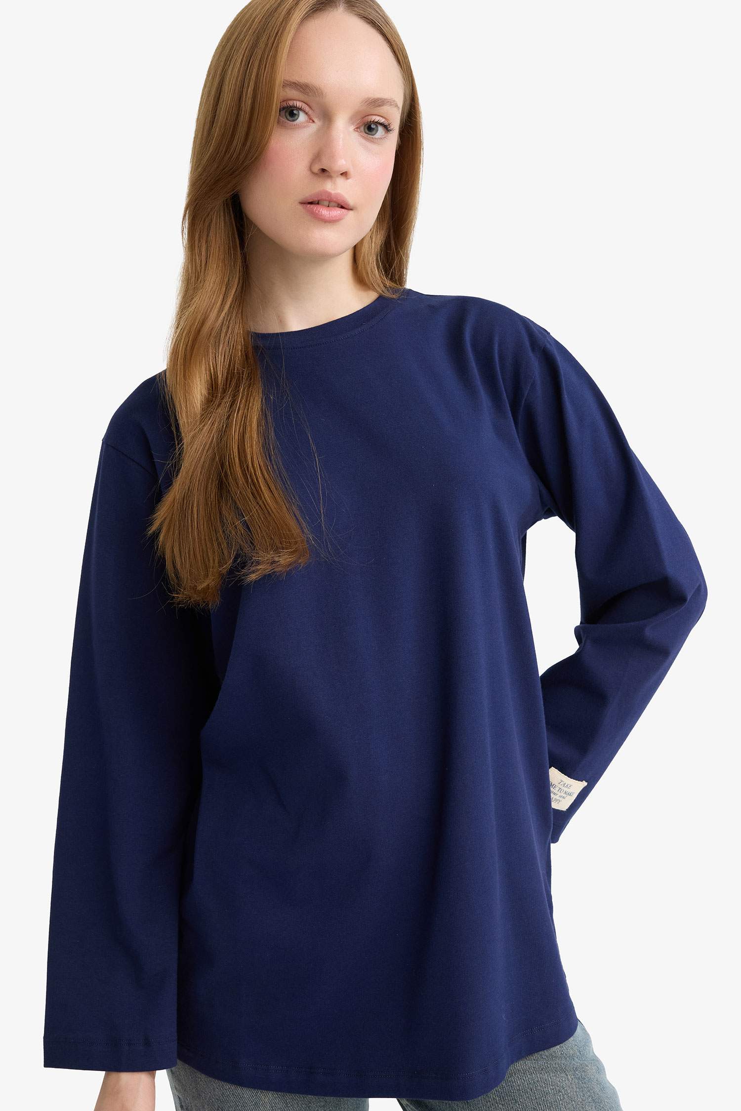 Regular Fit Long Sleeve Tunic