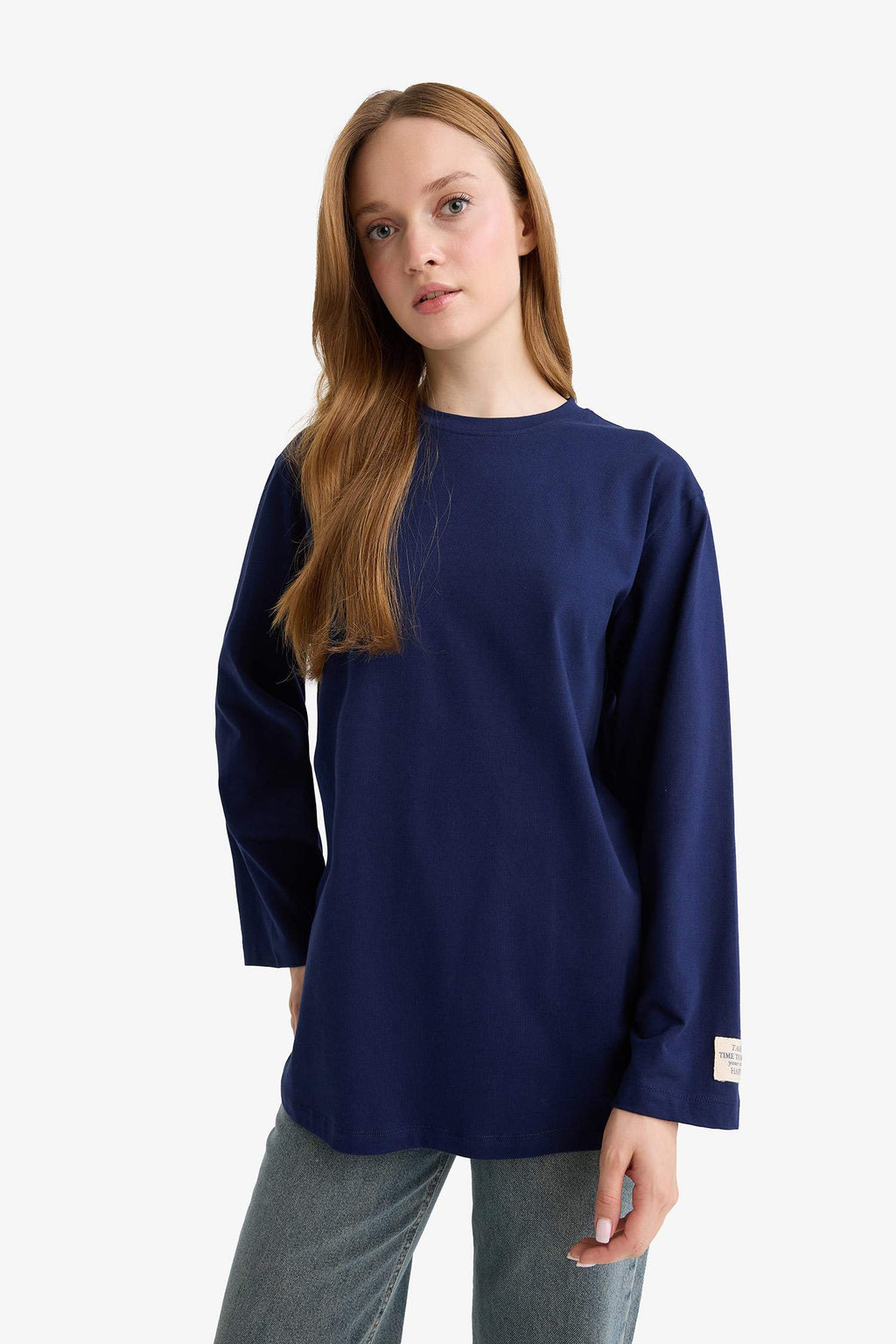 Regular Fit Long Sleeve Tunic