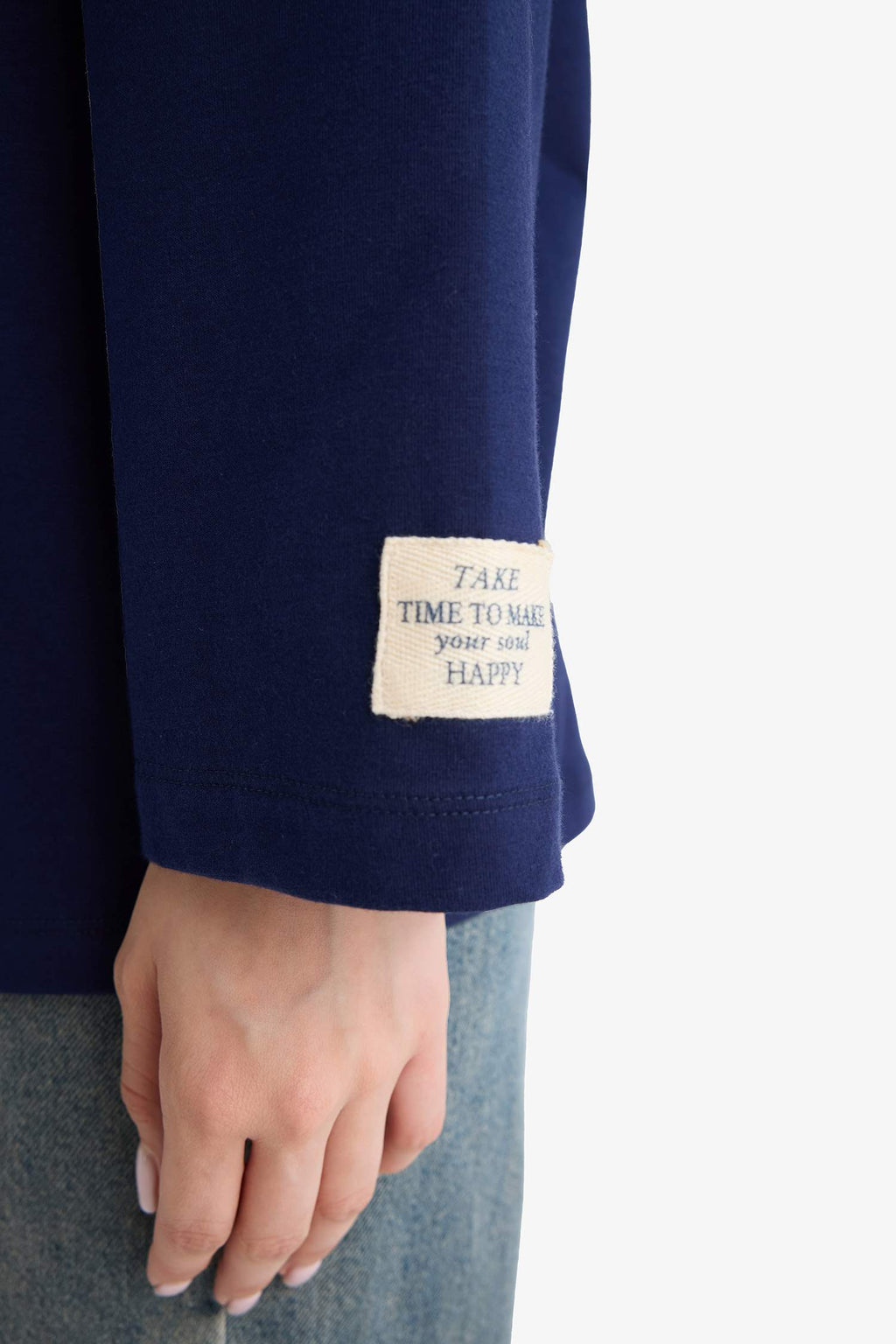 Regular Fit Long Sleeve Tunic