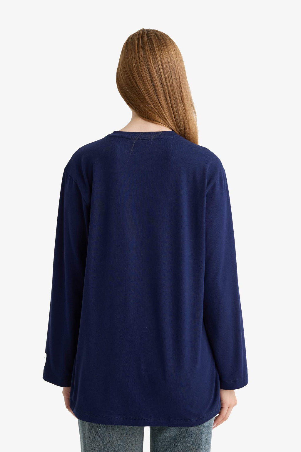 Regular Fit Long Sleeve Tunic