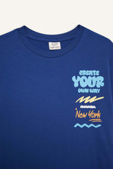 Boys Crew Neck Printed Short Sleeve T-Shirt