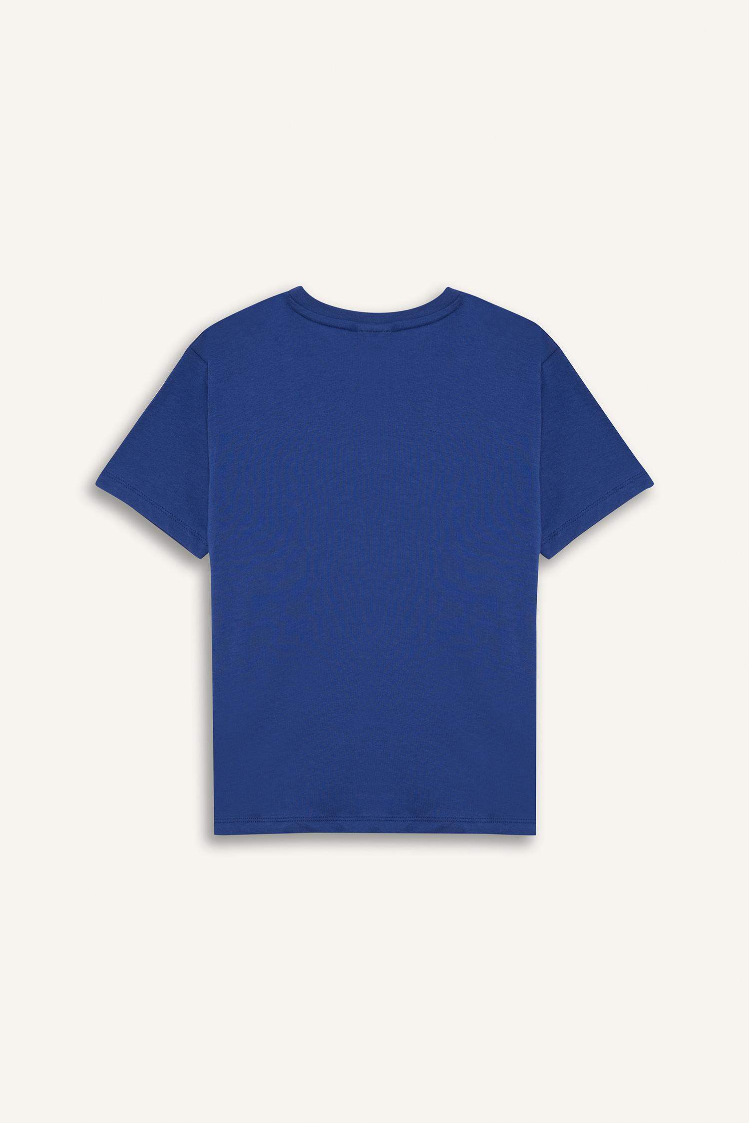 Boys Crew Neck Printed Short Sleeve T-Shirt
