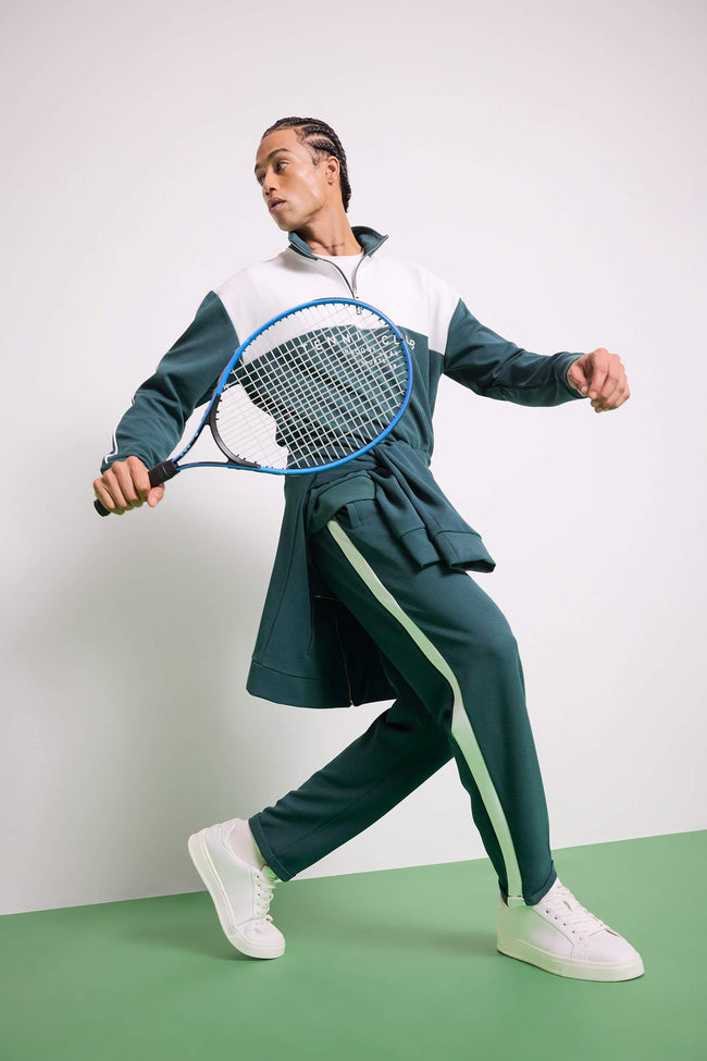 Standard Fit Pocket Detailed Sports Jogger Hover Image