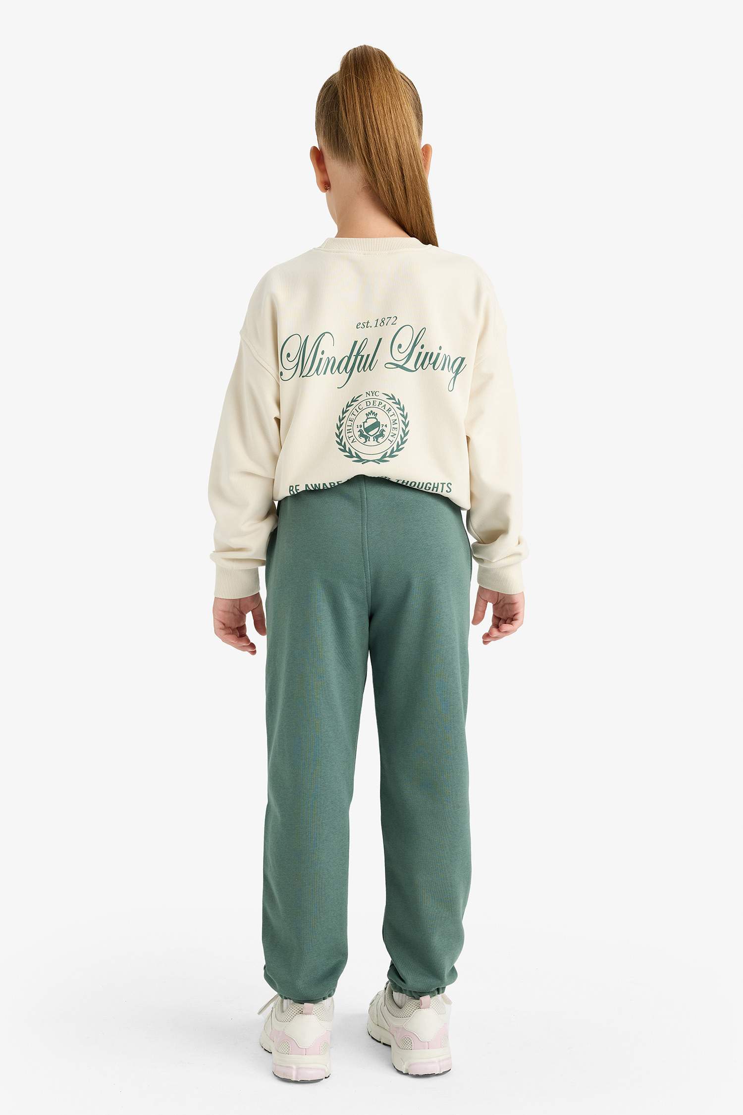 Girls Elastic Waist Jogger Sweatpants