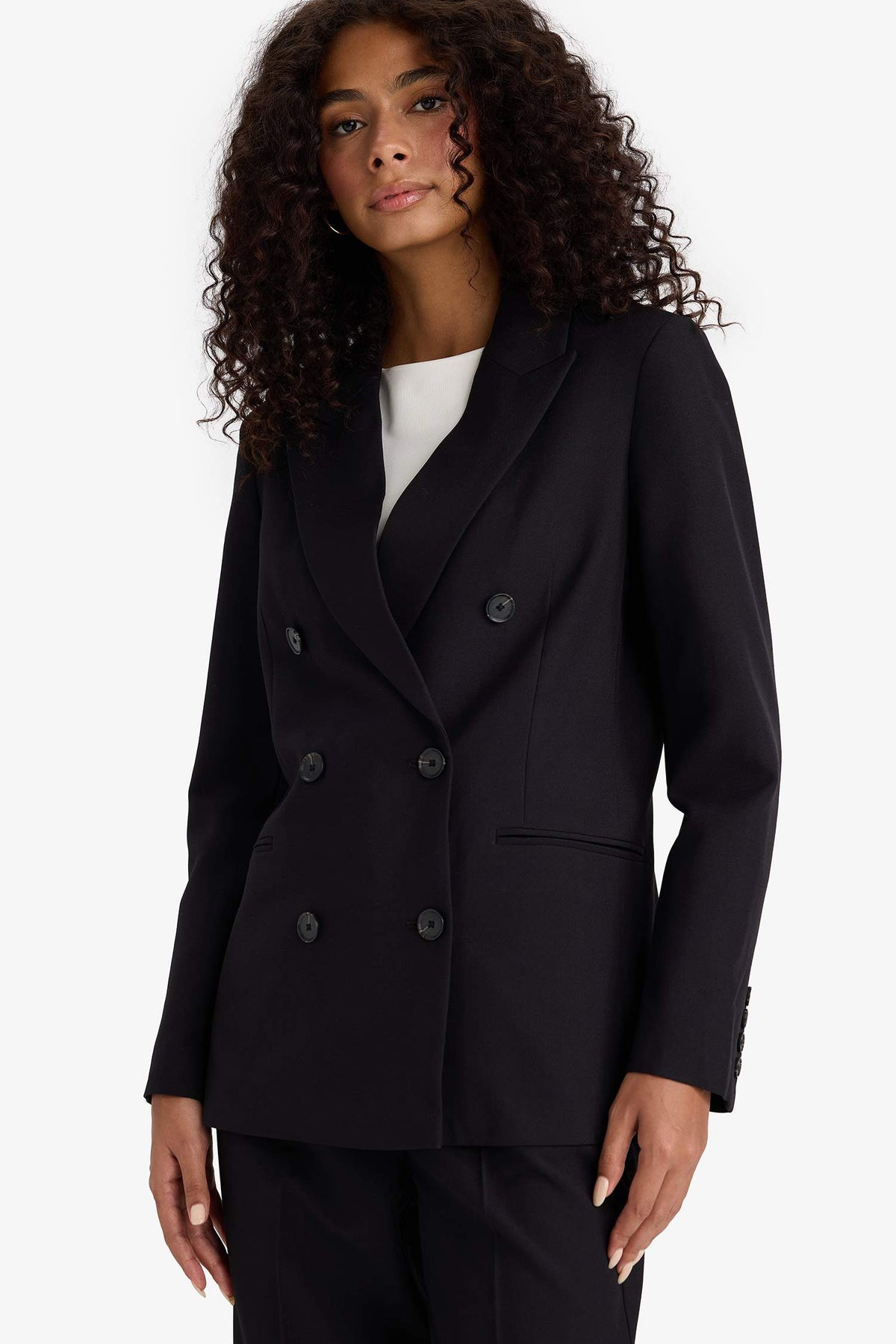 Regular Fit Jacket Collar Blazer