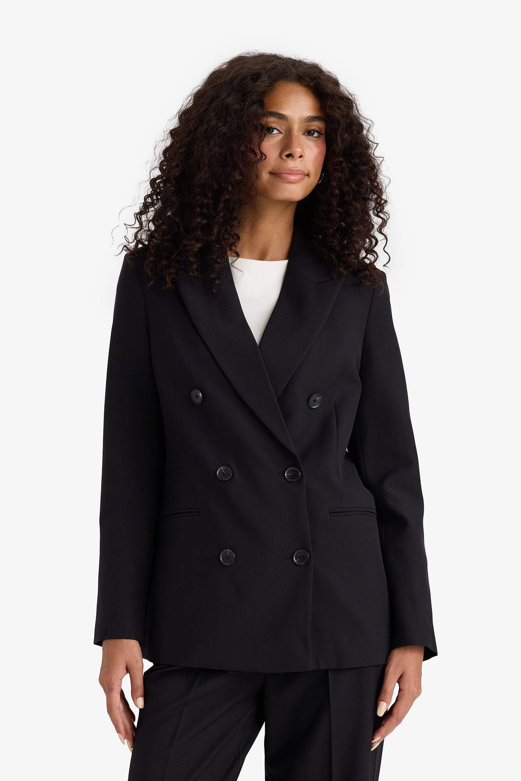 Regular Fit Jacket Collar Blazer