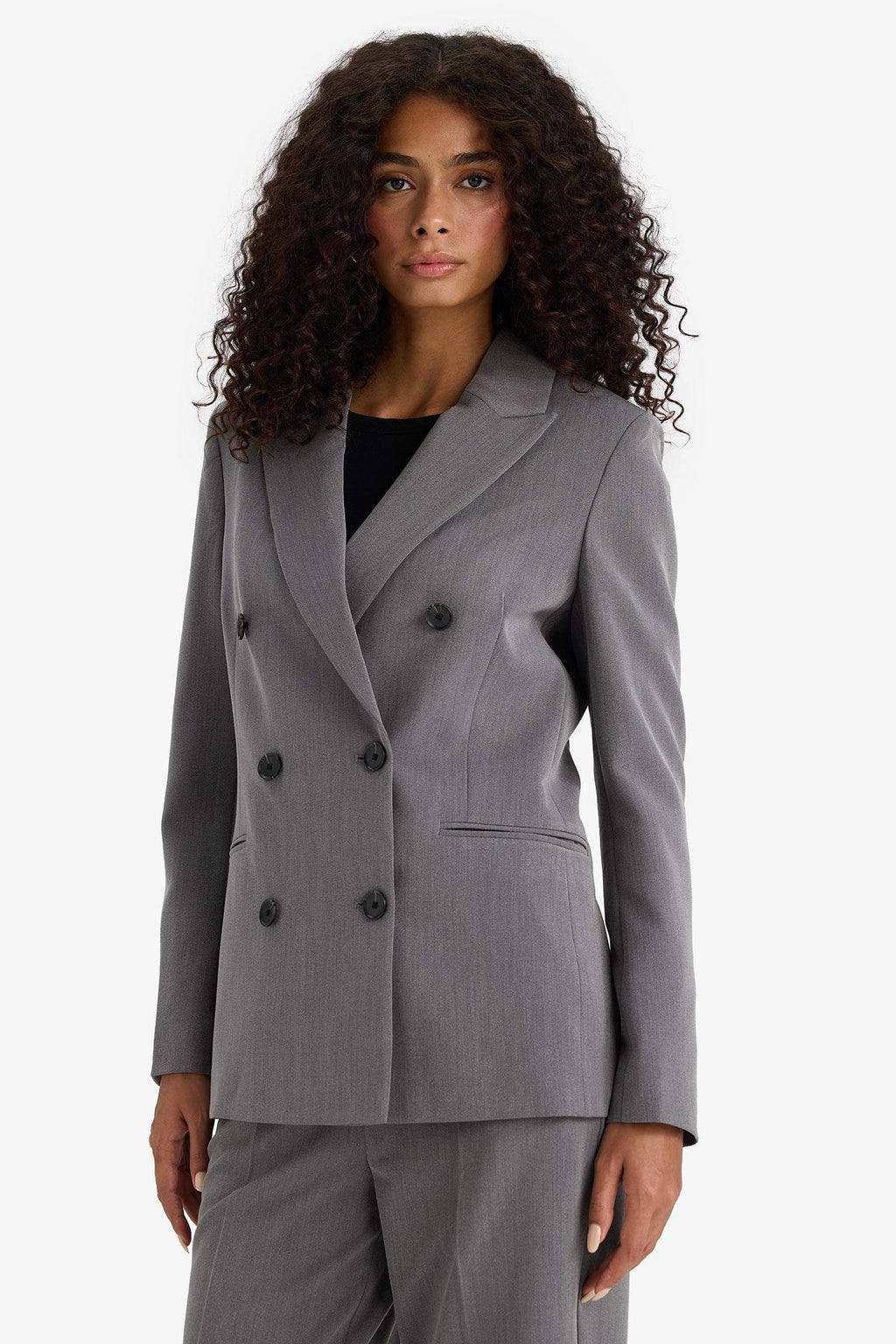 Regular Fit Jacket Collar Blazer