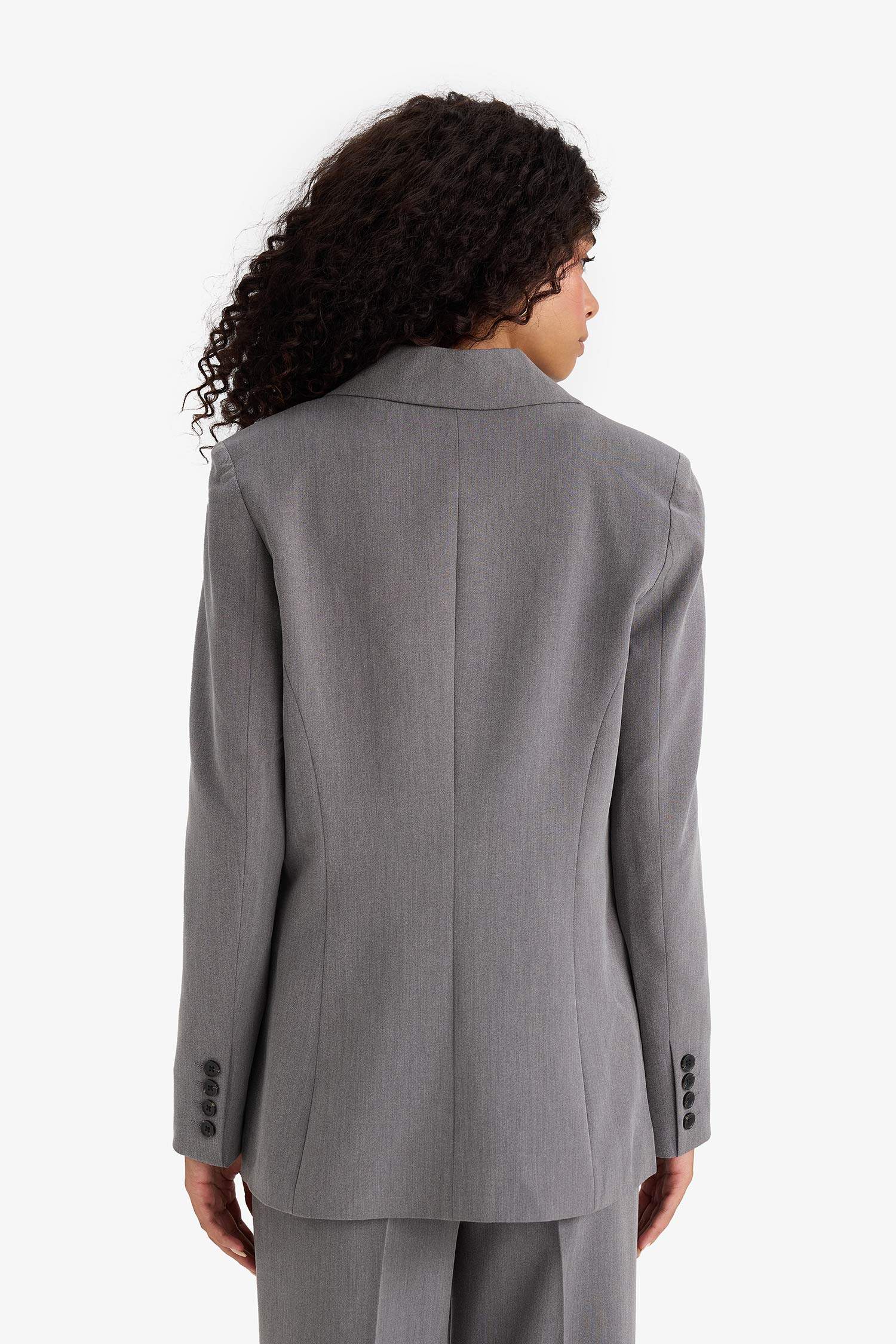 Regular Fit Jacket Collar Blazer