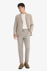 Jogger Fit Short Leg Cotton Trousers