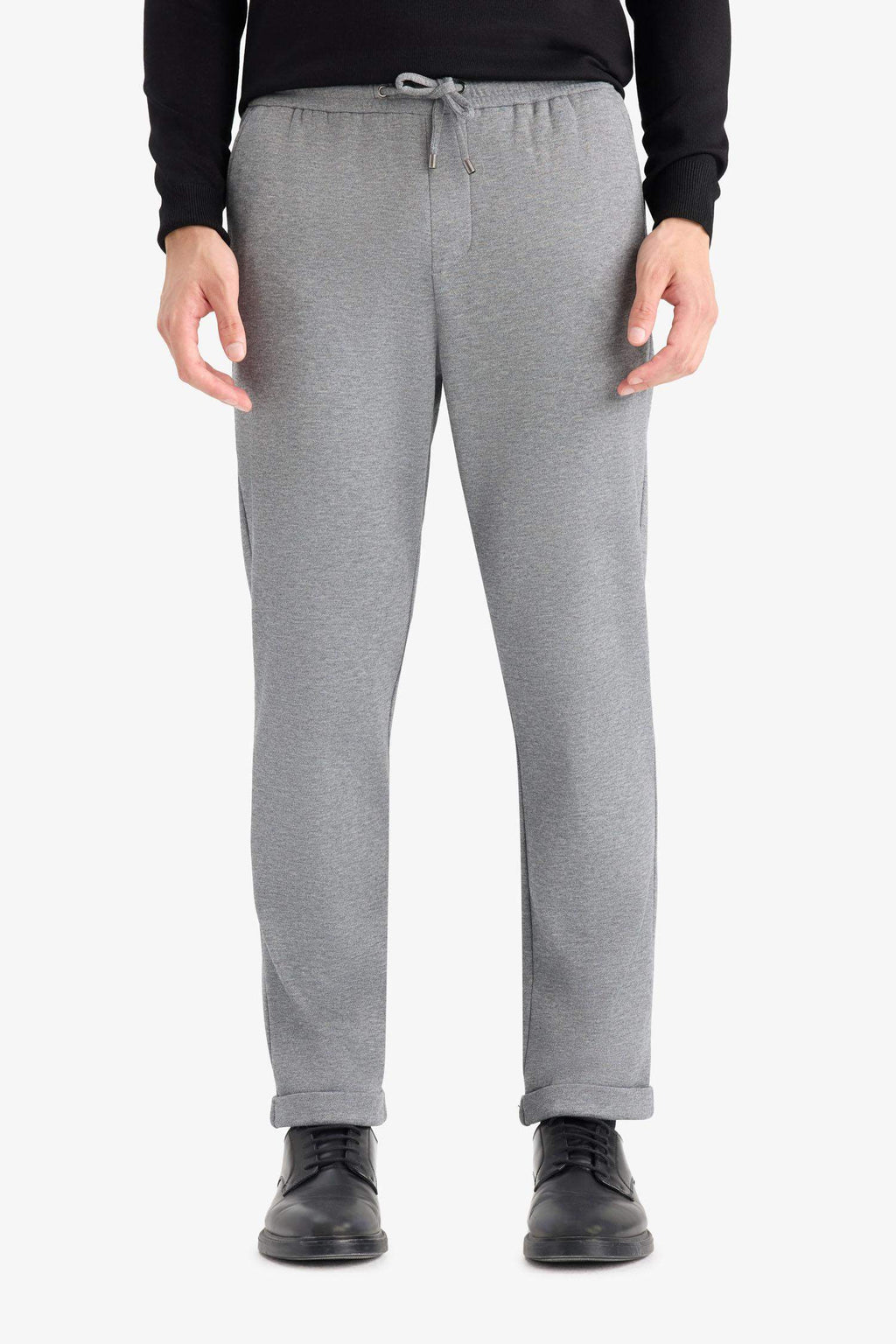 Jogger Fit Short Leg Cotton Trousers