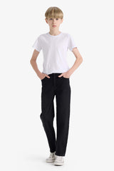 Boys Straight Fit Straight Leg Jeans