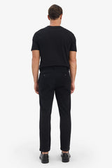 Regular Fit Straight Leg Velvet Trousers