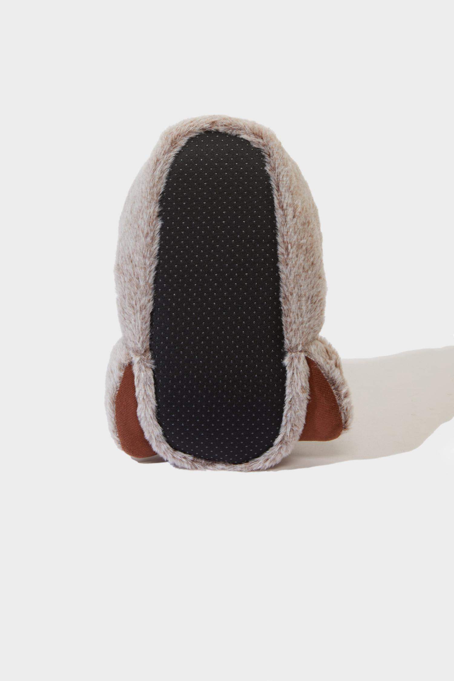 Boy Dog Themed Flat Slippers