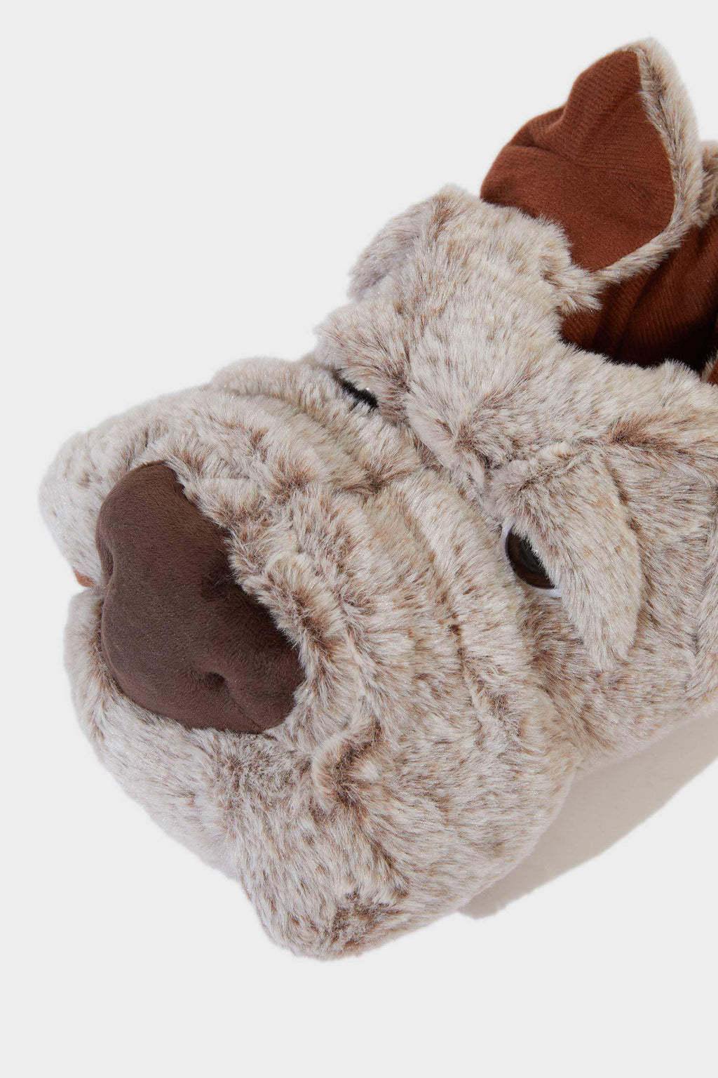 Boy Dog Themed Flat Slippers