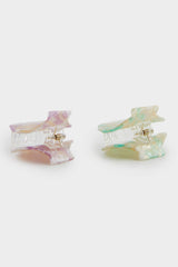 Women 2-Pack Seashell Patterned Latch Buckle