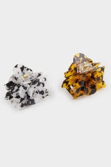 Women 2-Pack Flower Latch Buckle