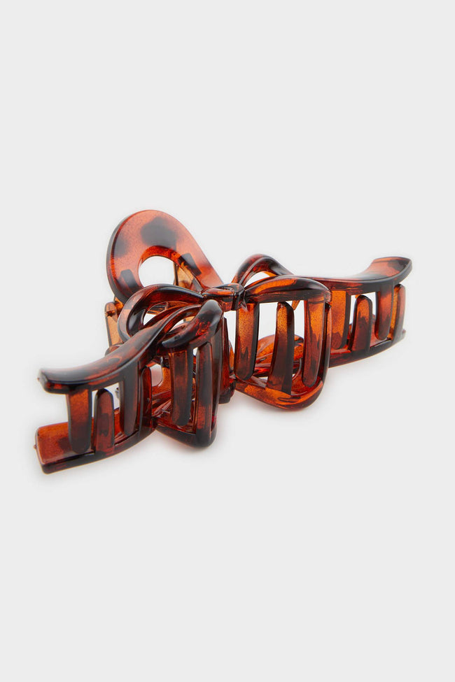 Women's Ribbon Motif Latch Buckle Main Image