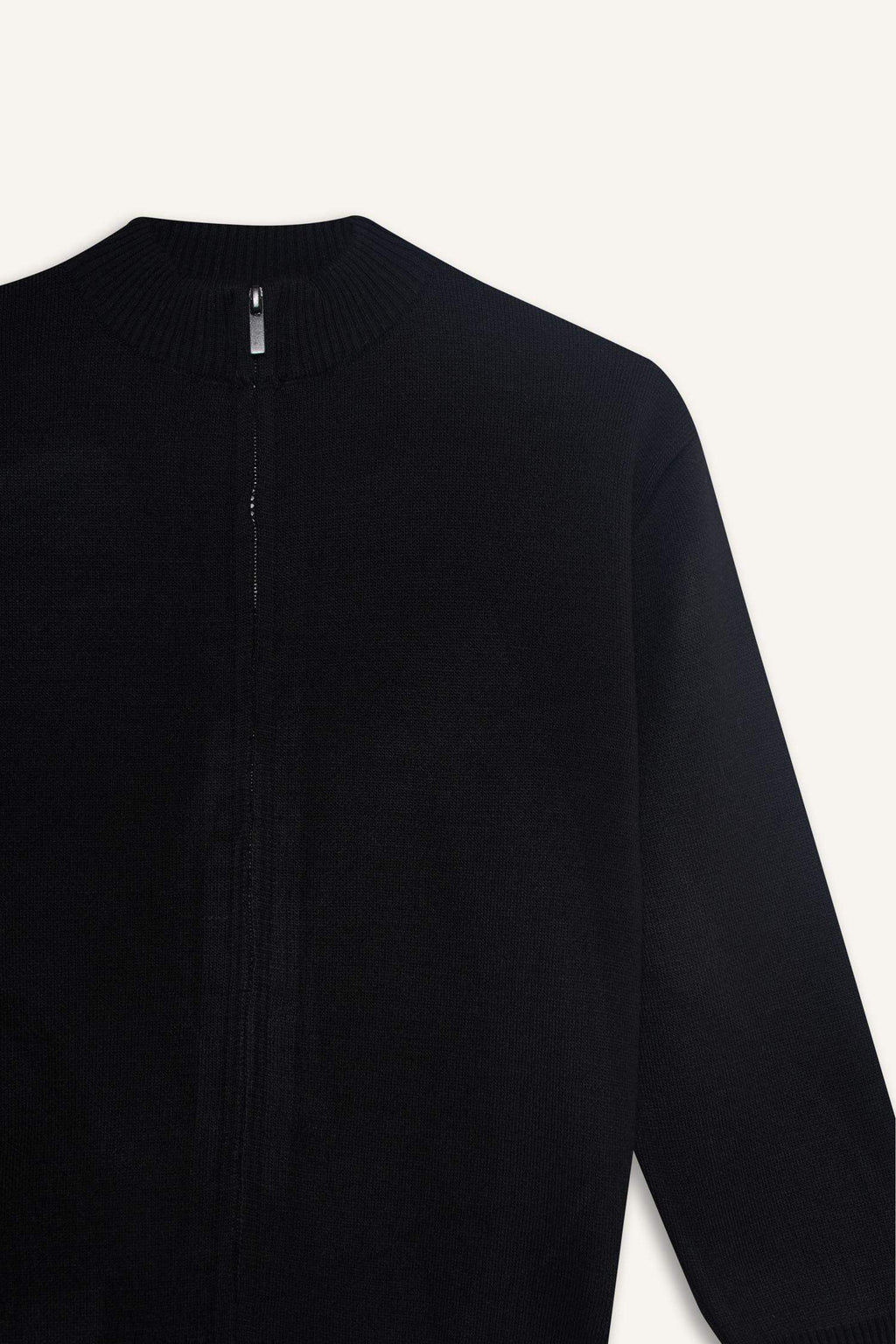 Boys Half Zippered Cardigan