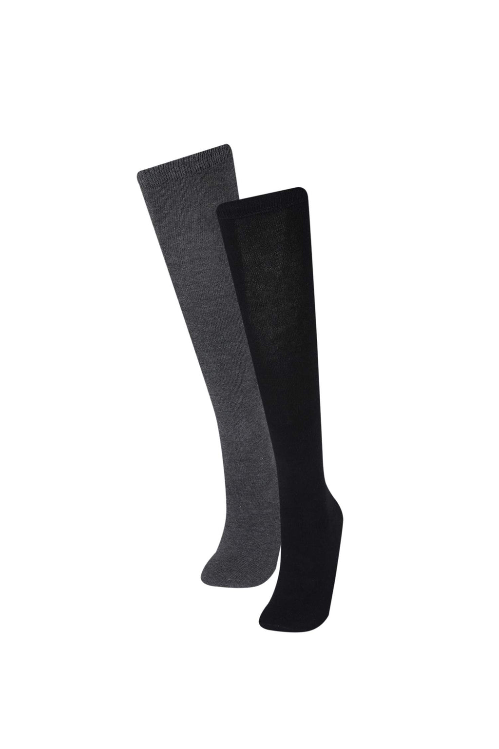 Woman 2 Ptotch Cotton Kneehot