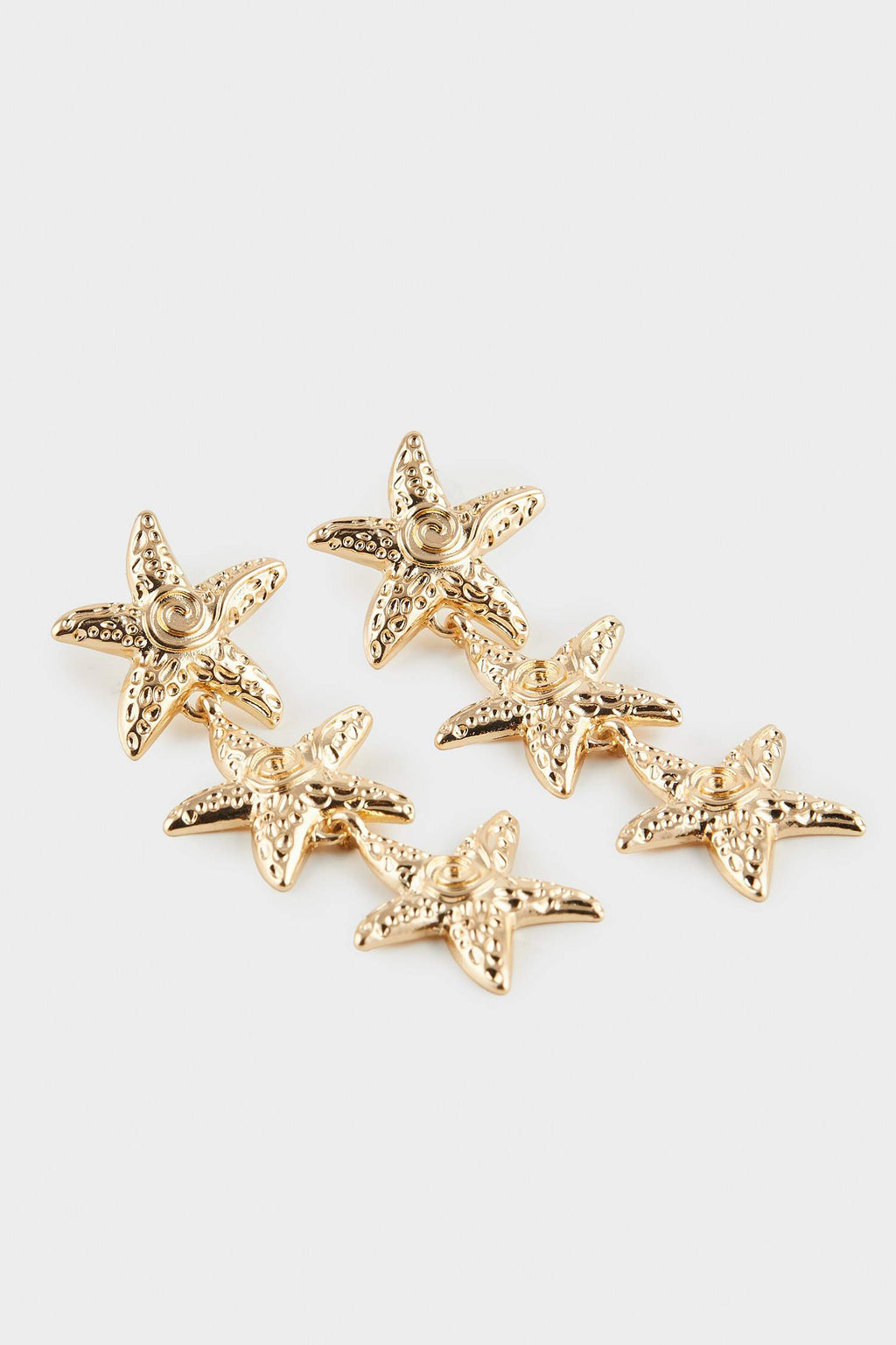 Women Star Gold Earrings