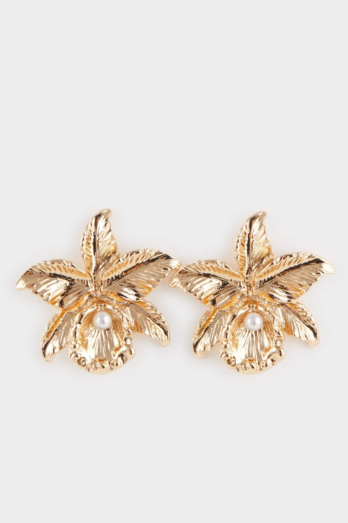 Women Star Gold Earrings