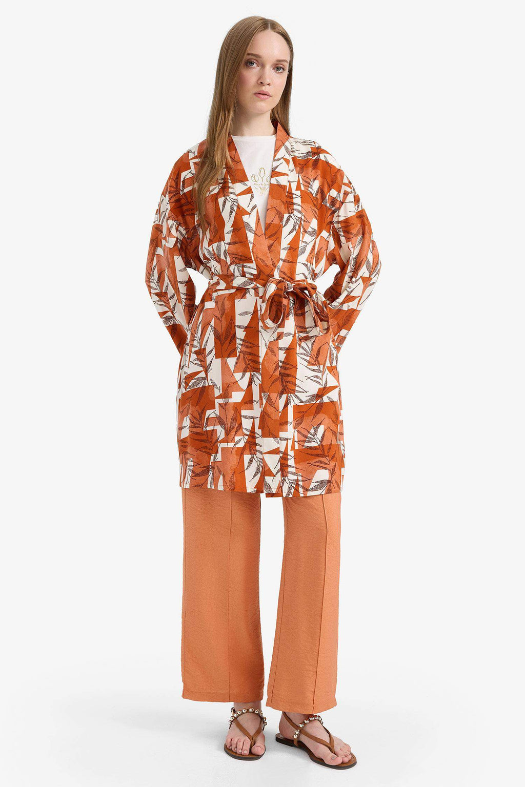 Regular Fit Regular Hem Trousers