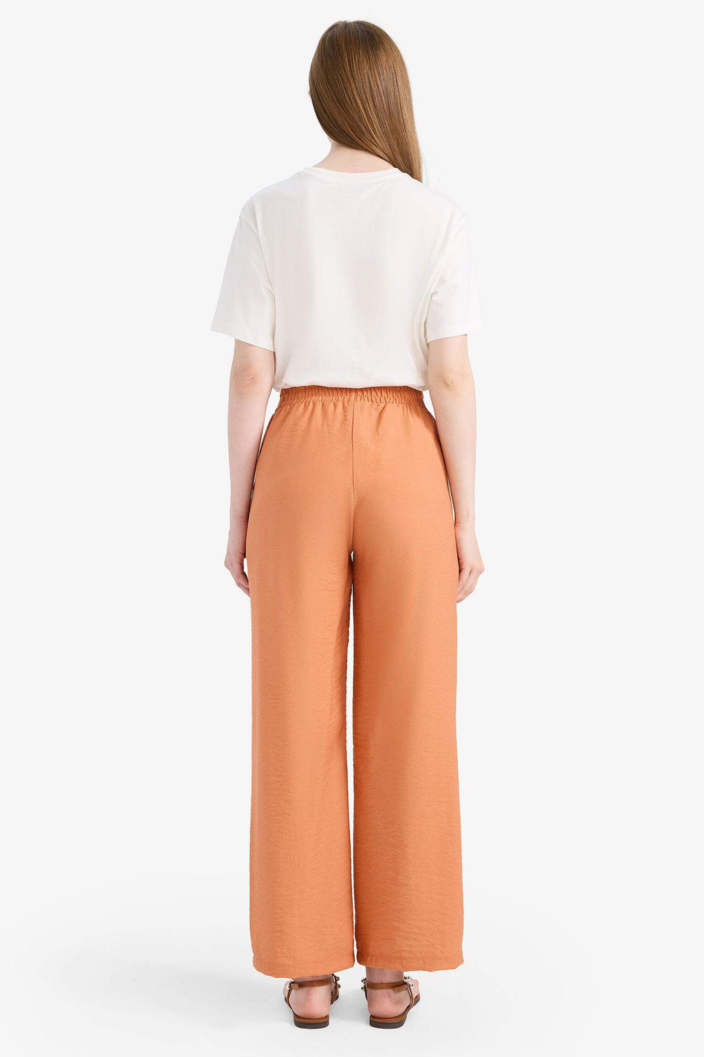Regular Fit Regular Hem Trousers
