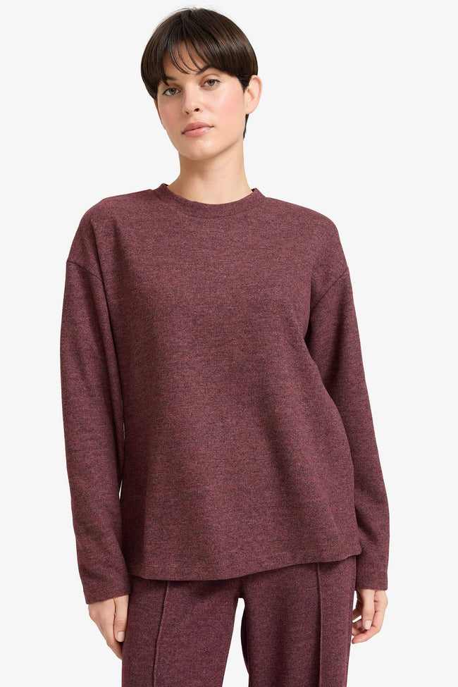 Relax Fit Crew Neck Sweatshirt Hover Image