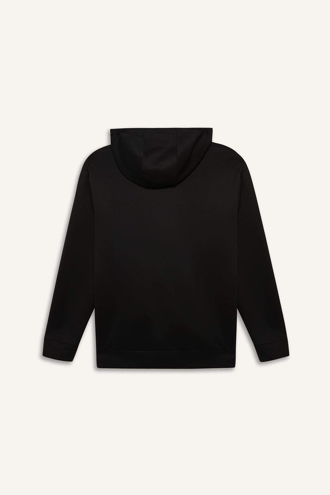 DeFactoFit Standard Fit Hooded Printed Sweatshirt Main Image