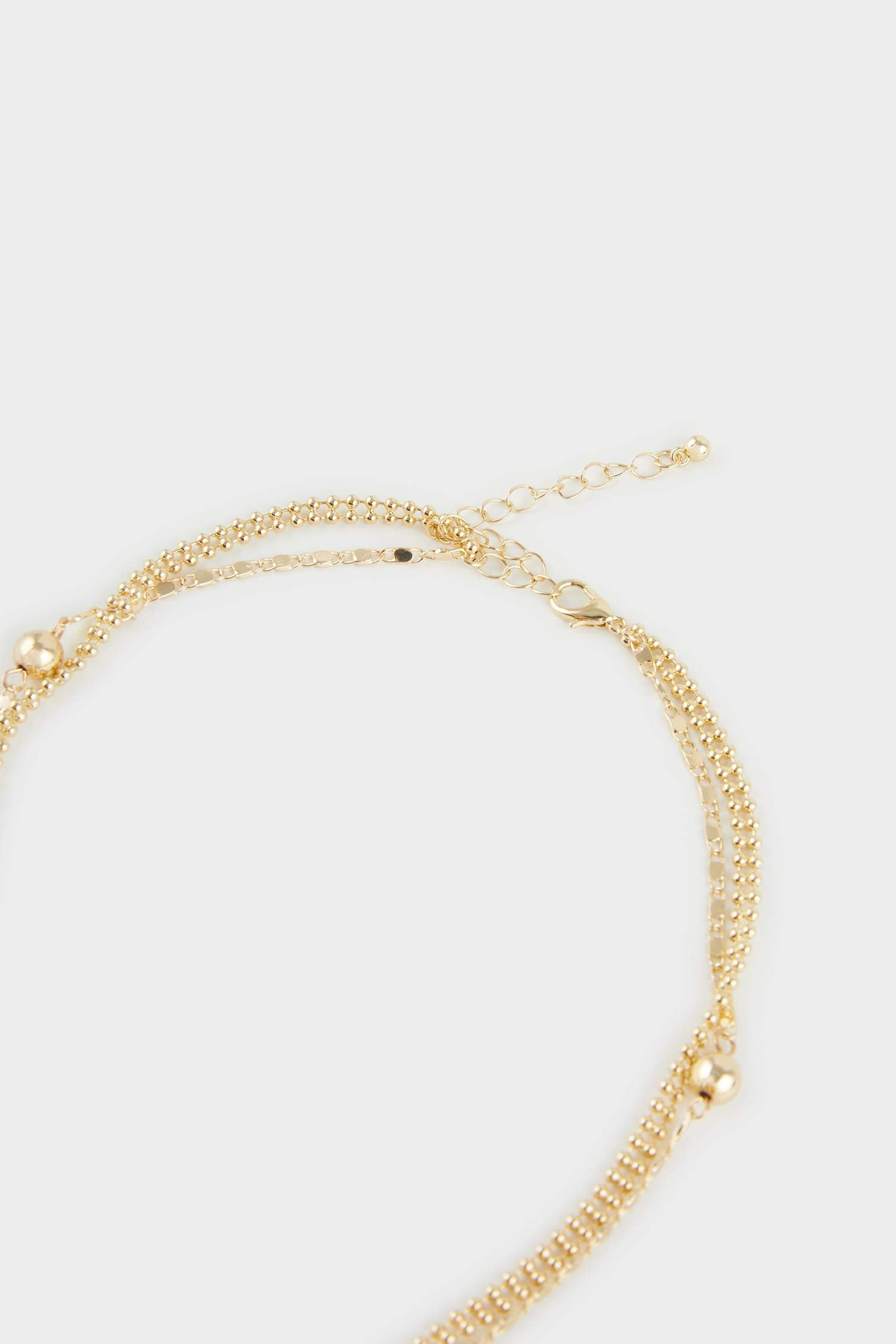 Women's 2-Piece Gold Necklace