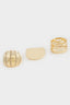 Women 3-Piece Gold Ring