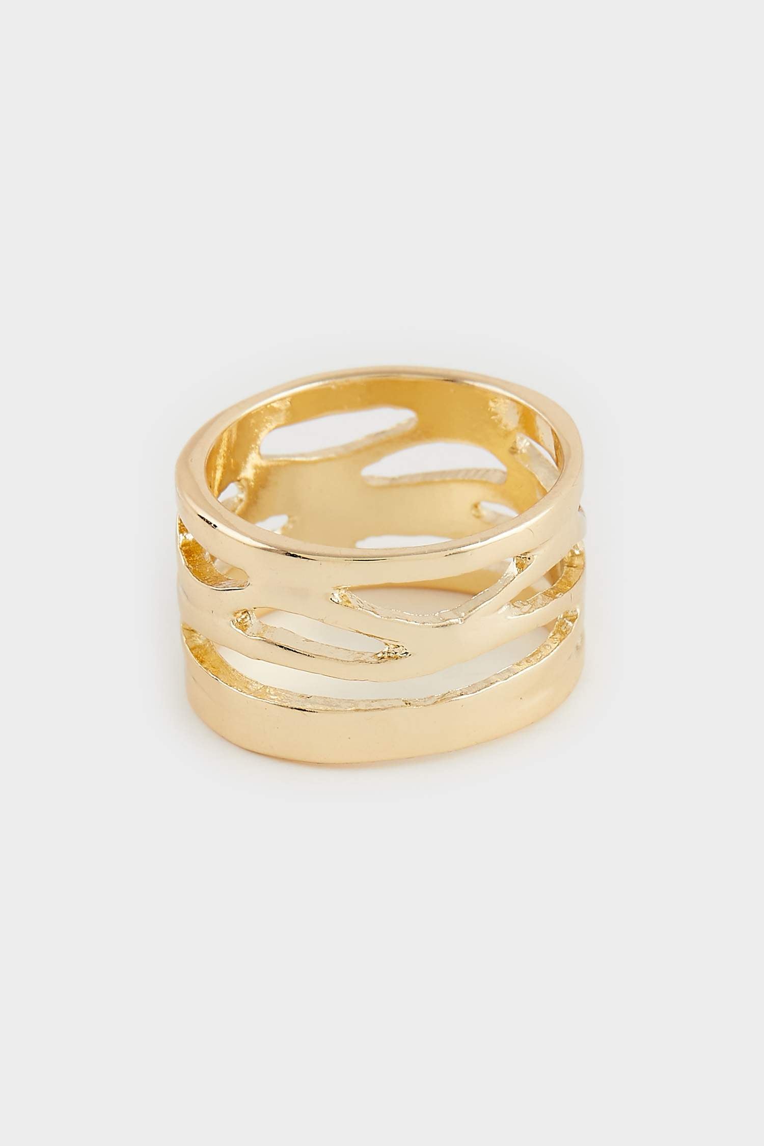 Women 3-Piece Gold Ring