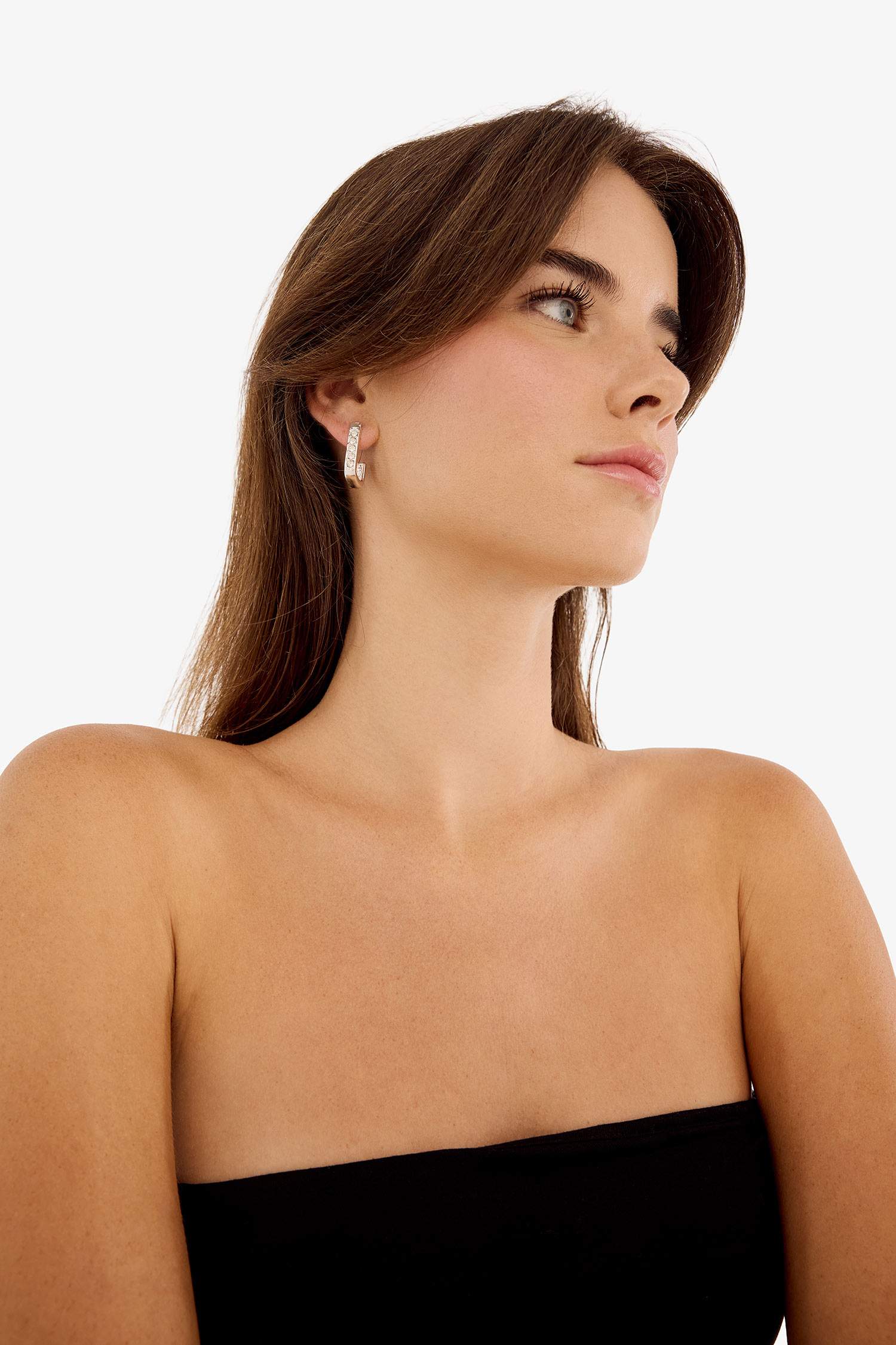 Women's 3-Piece Silver Earrings