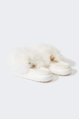Women's Plush Flat Slippers