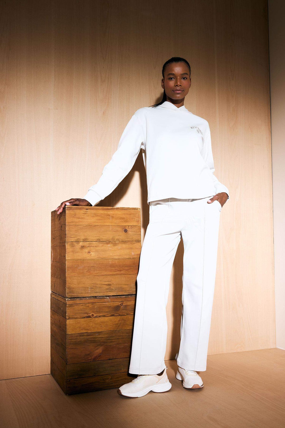 Straight Fit, Standard Length, Pocketed, Soft Fleece Lined Athletic Pants