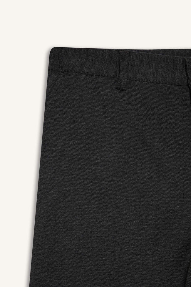 Tailored Regular Fit Straight Leg Cotton Trousers Main Image