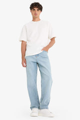 Baggy Fit Straight Leg Jeans