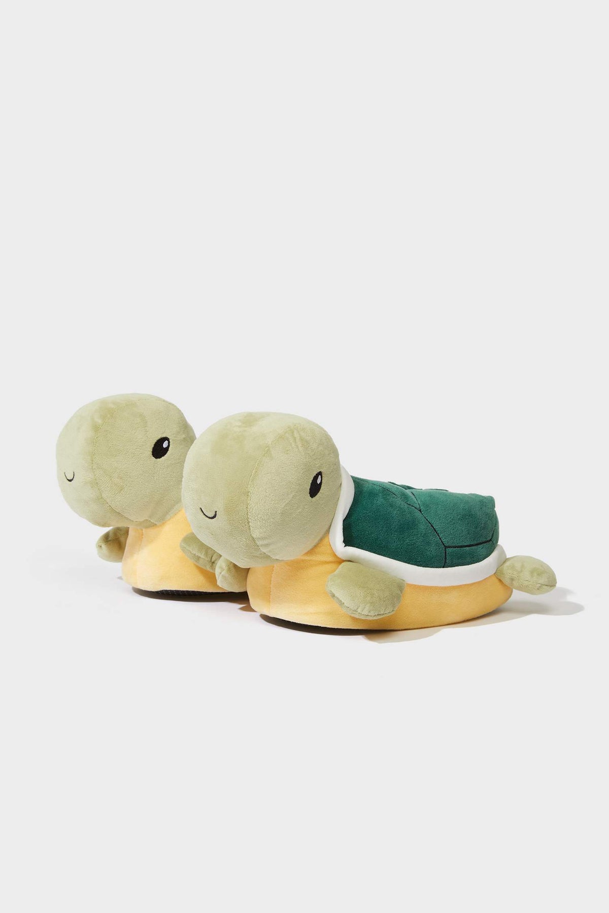 Boys Turtle Themed Flat Sole Slippers