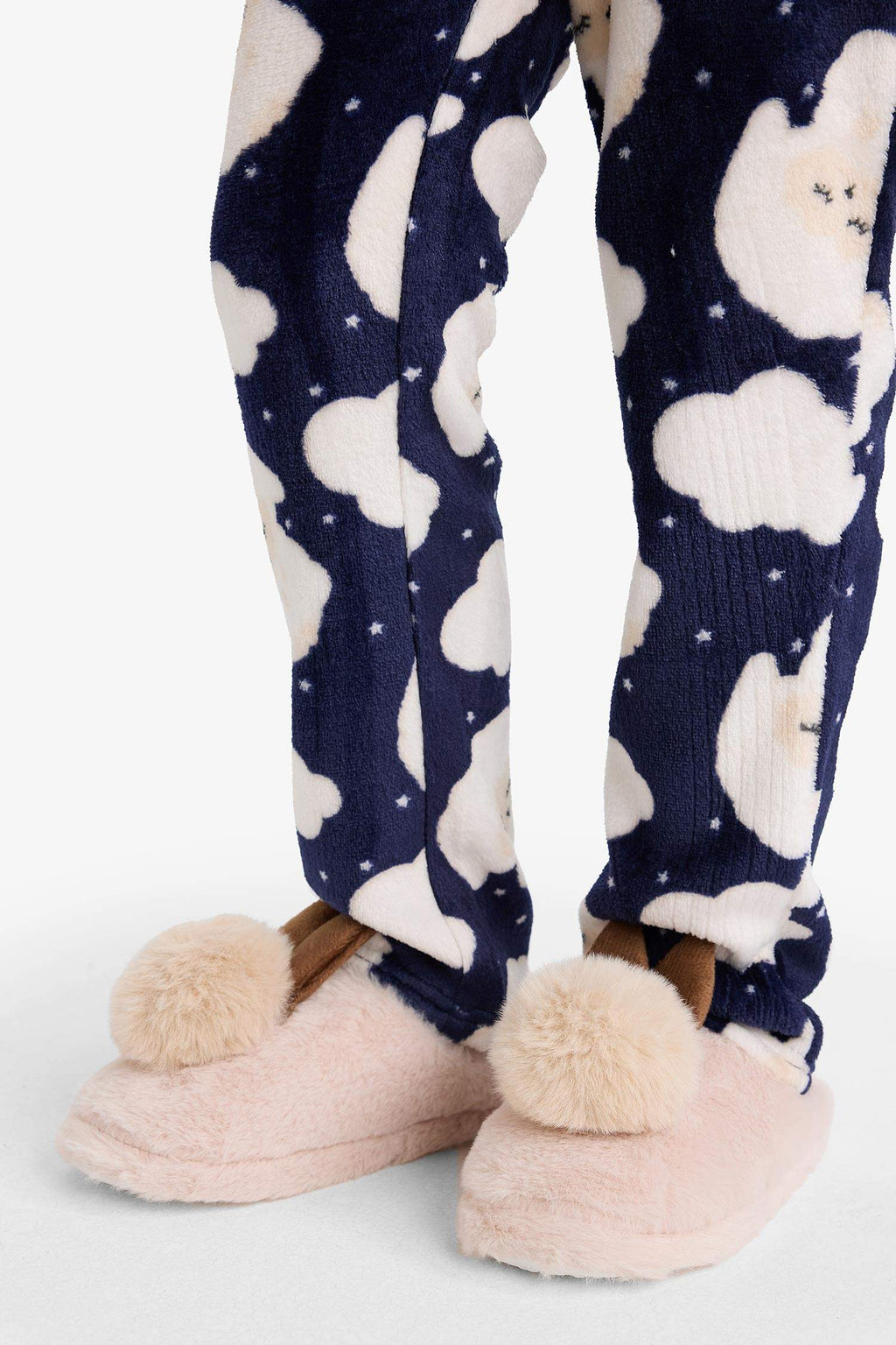 Girls Flat Sole Slippers