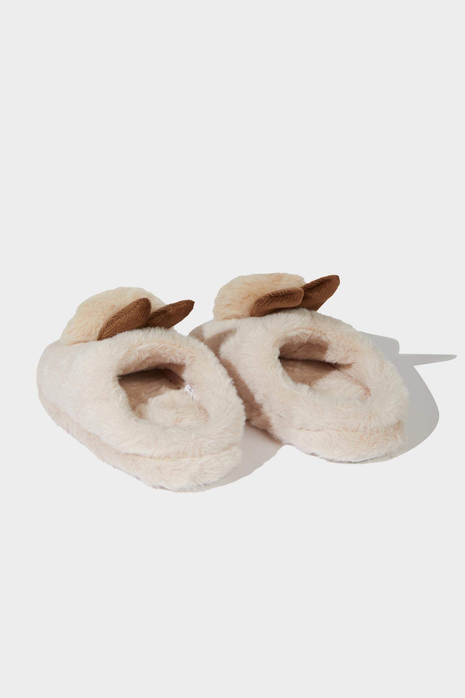 Girls Flat Sole Slippers
