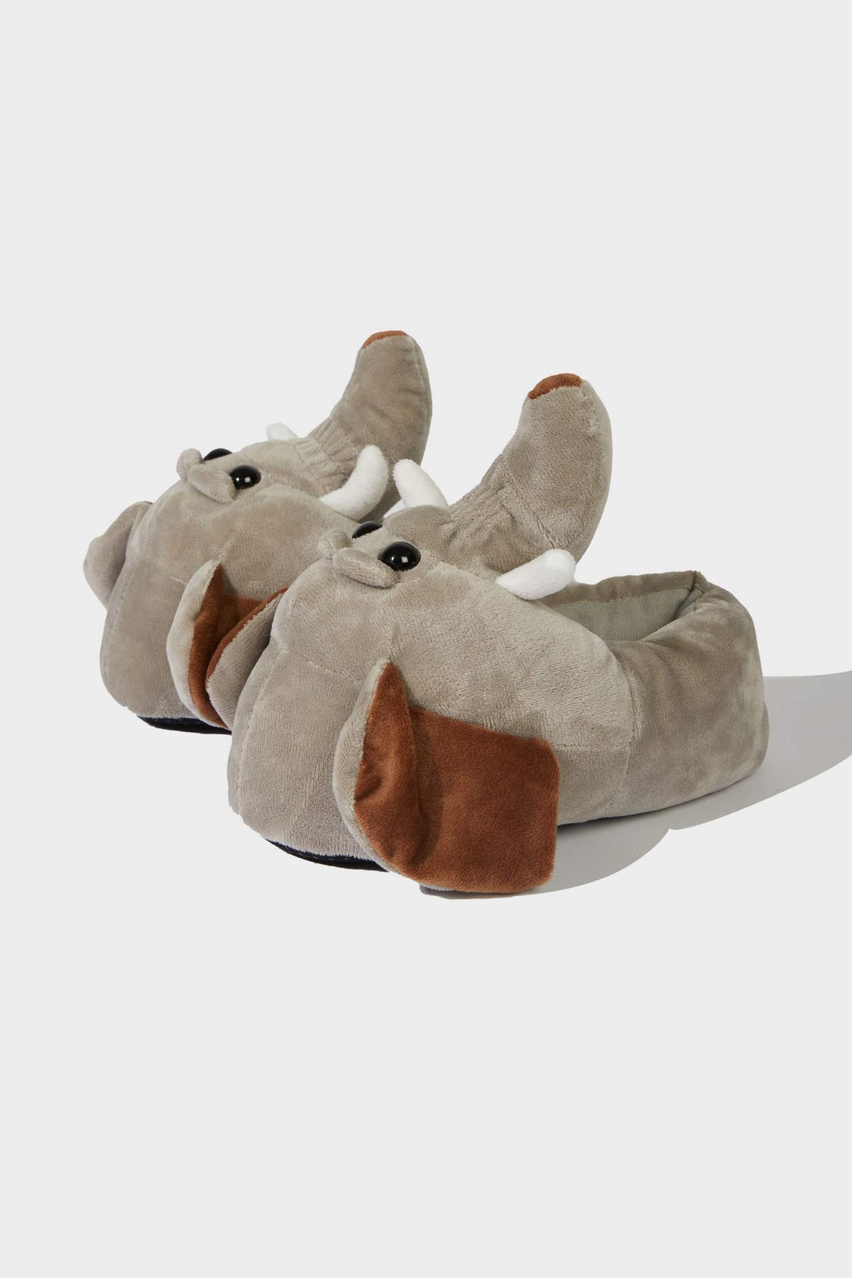 Boys Elephant Themed Flat Sole Slippers