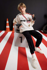 Boys Crew Neck Printed Sweatshirt