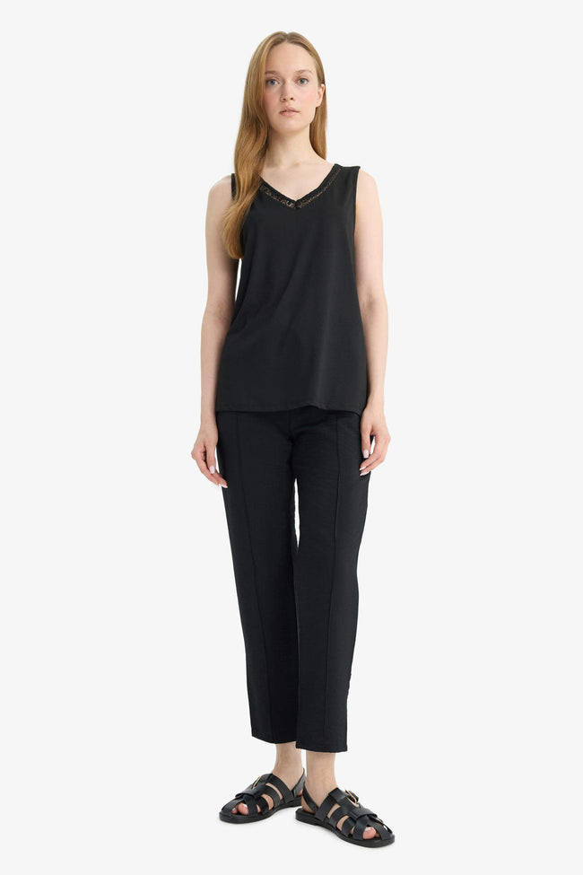 Regular Fit Straight Leg Aerobin Trousers Hover Image