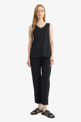 Regular Fit Straight Leg Aerobin Trousers