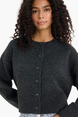 Regular Fit Crew Neck Knitwear Cardigan