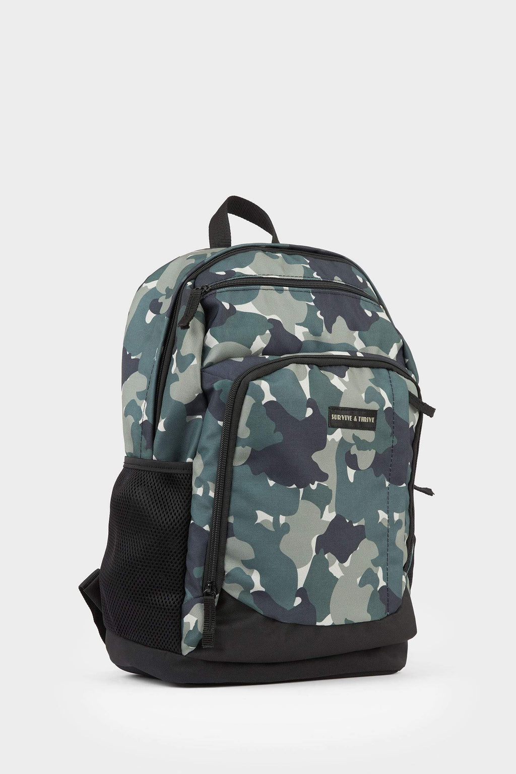 Men's Camouflage Patterned Backpack