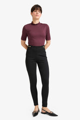 Button Detailed Long Leggings