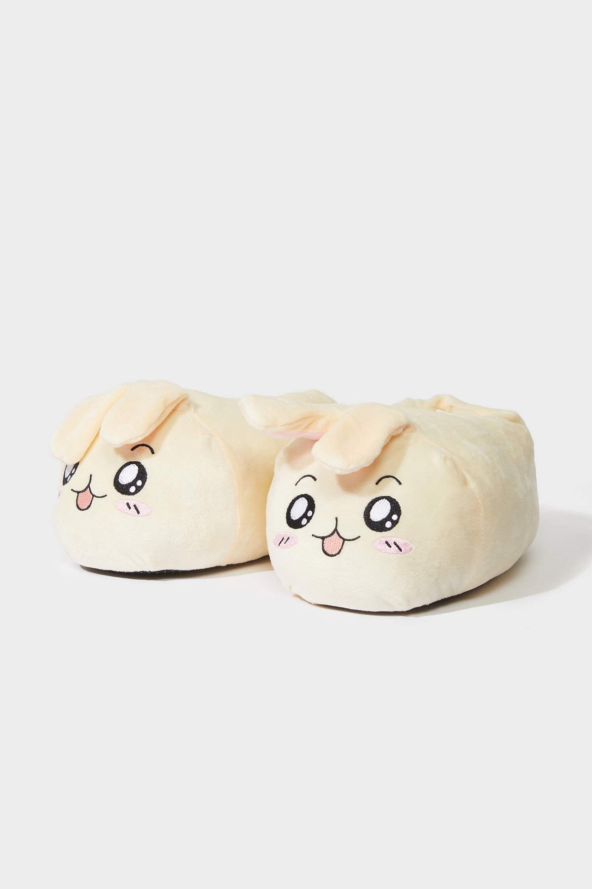 Women Rabbit Themed Flat Sole Slippers