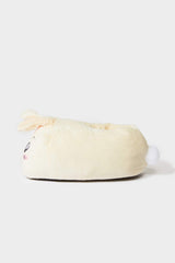 Women Rabbit Themed Flat Sole Slippers